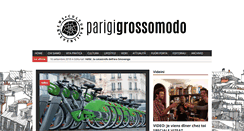 Desktop Screenshot of parigigrossomodo.com